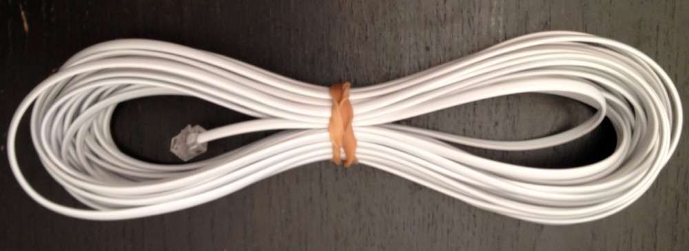 kabel TELEFONICZNY RJ11 15m NOWY 15 metrów