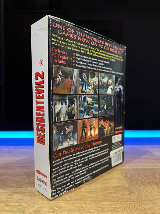 Resident Evil 2 (PC EN 1998) BIG BOX angielskie premierowe wydanie