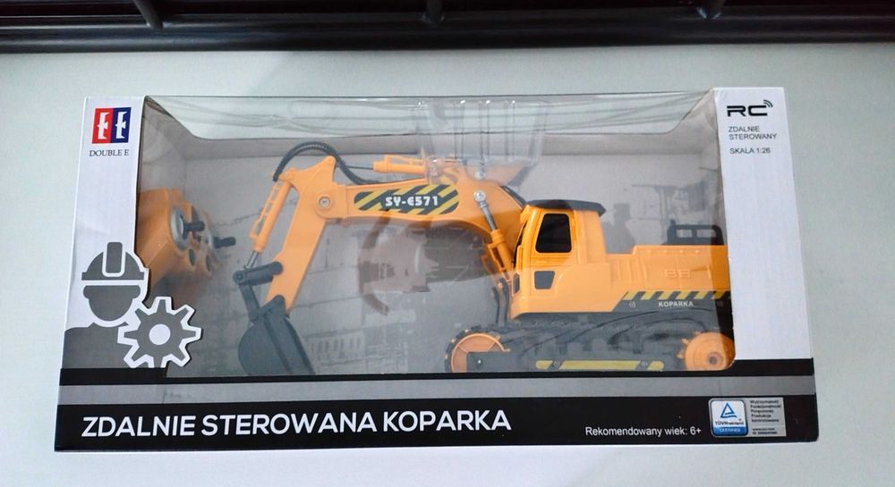 Koparka zdalnie sterowana