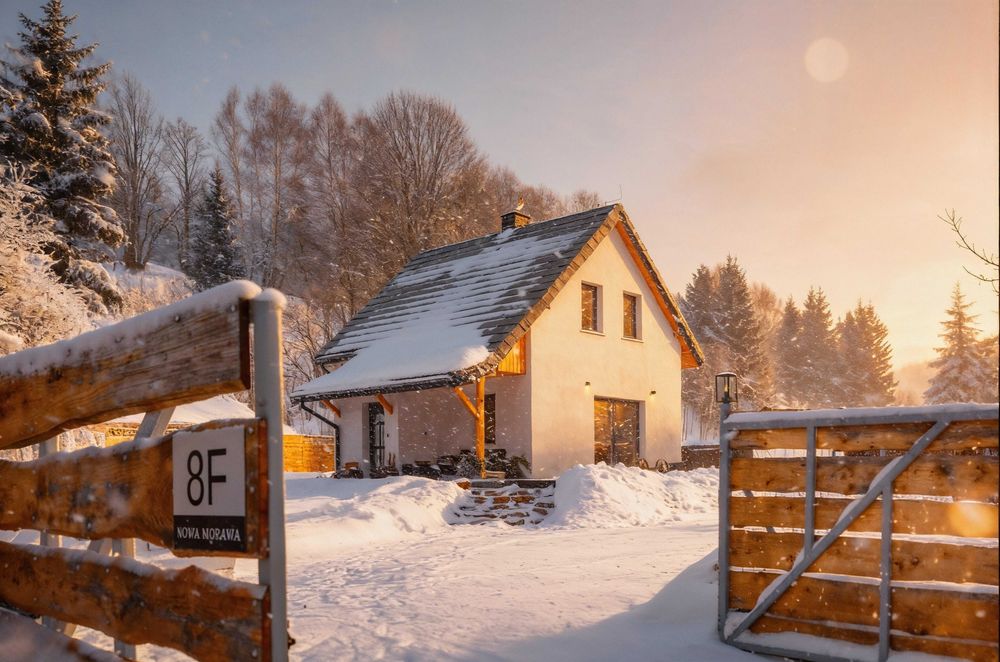 Domek na wynajem z jacuzzi w Nowej Morawie