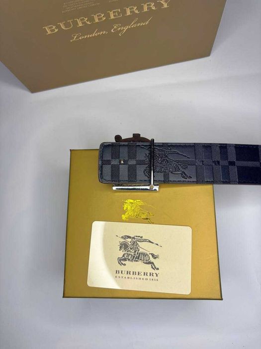 Ремінь Burberry belt | Ремень Барбери | Двосторонній