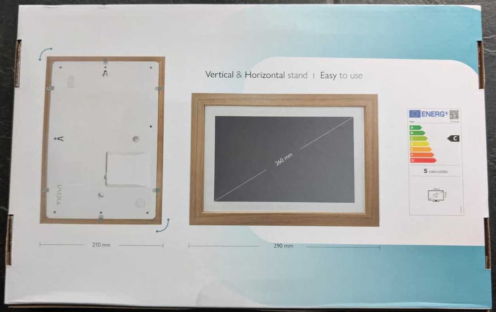 Moldura Digital 10" Nova