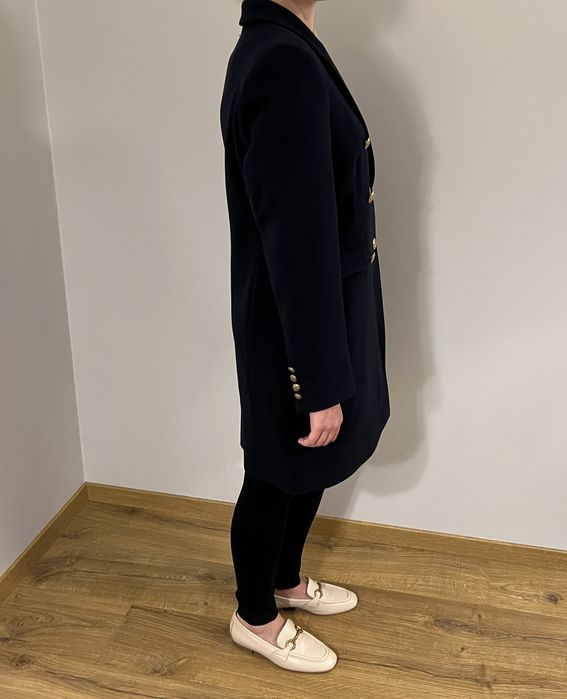 Granatowy płaszcz Passero 38 Stella