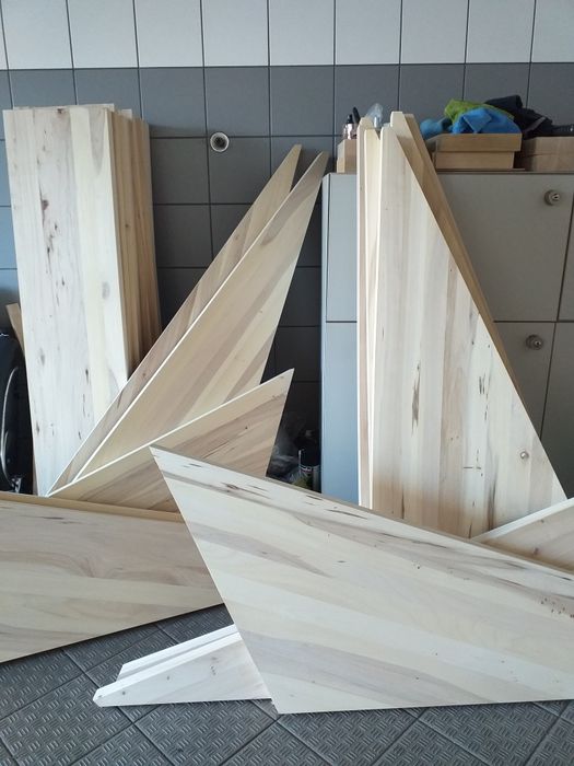 Stopnie schody trepy nakładki drewniane dębowe Pomiar Dostawa Wysyłka