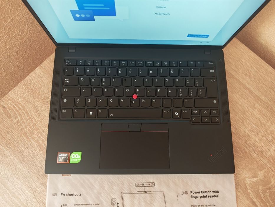Ноутбук Lenovo ThinkPad T14 Gen 6/ Ryzen AI 5 PRO/ 16GB RAM/ SSD 256GB