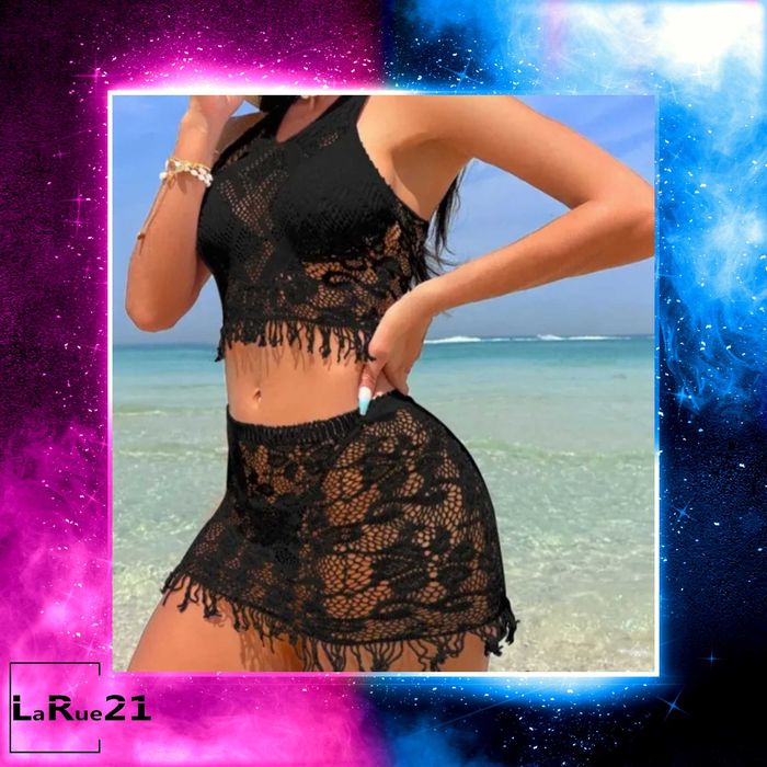 B57/Letnia seksowna narzutka, sukienka plażowa lub na basen, bielizna