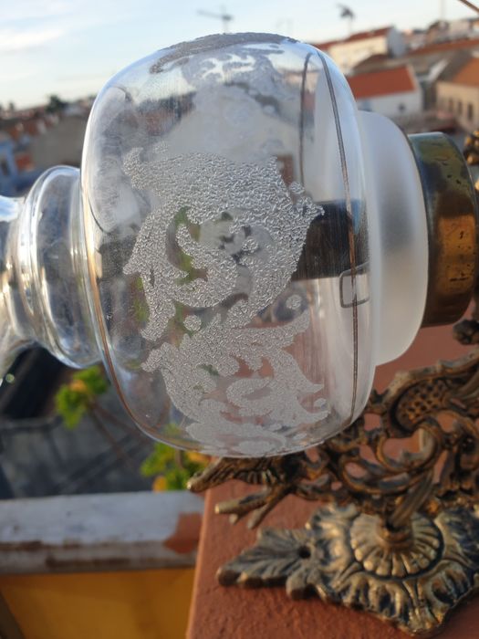 Candeeiros antigos de parede