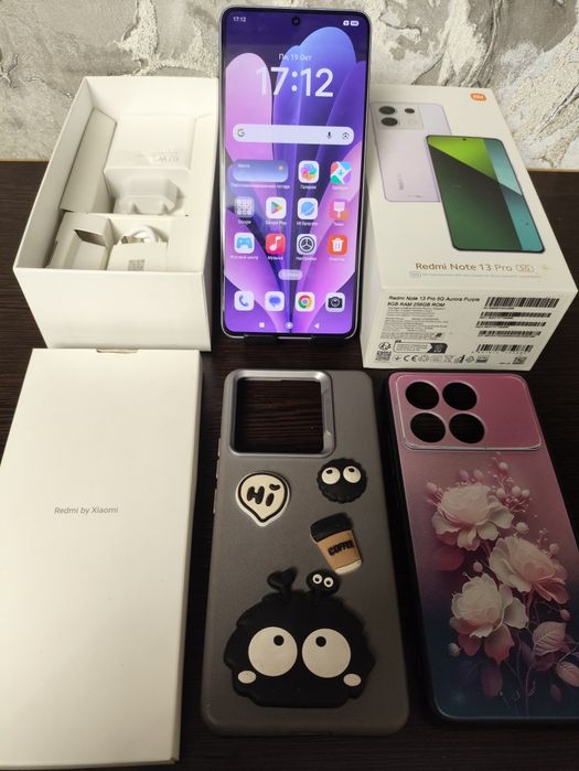 ИГРОВОЙ Xiaomi Redmi note 13Pro 5G, памяти 8+8-256гиг, идеальный.