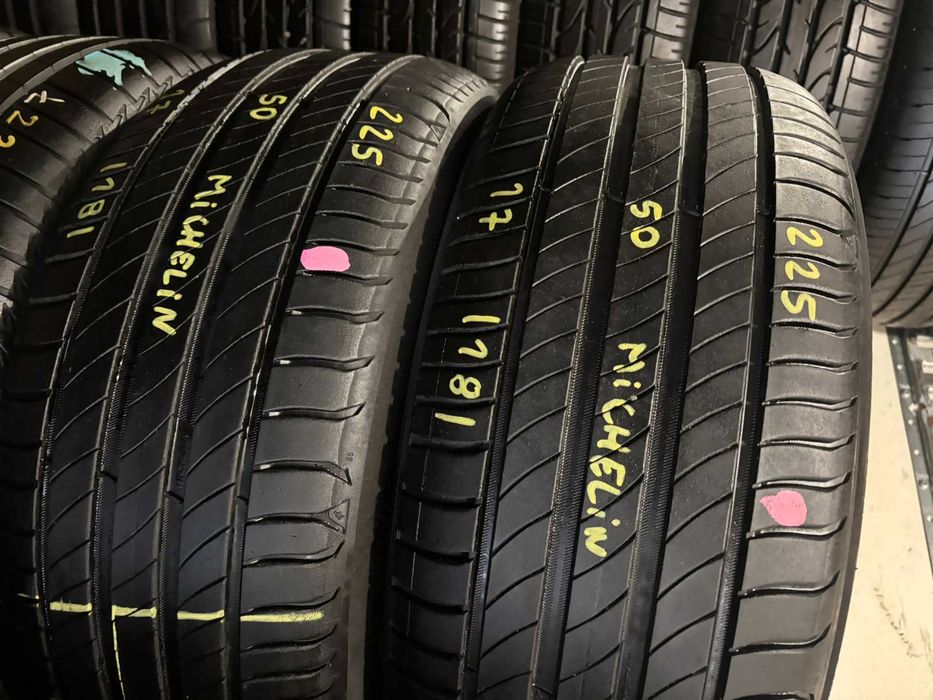 2X OPONY LETNIE 225/50R17 98V Michelin Primacy 4 XL 7.5MM 2018R CAŁE!