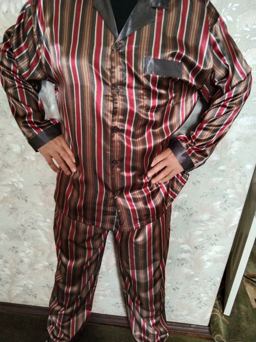 Мужская шёлковая пижама  HERREN  SCHLAFANZUG