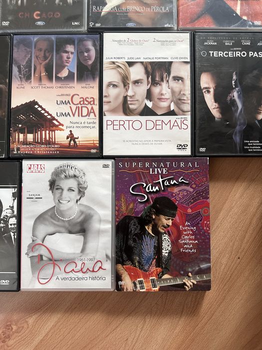 46 filmes +2 documentários + várias séries + 1 concerto
