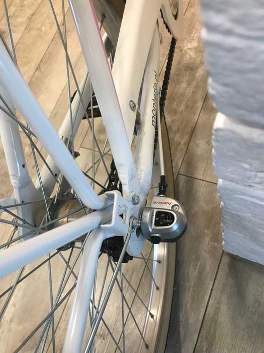 Rower miejski Monteria 26 cali Kolor lazurowo-biały