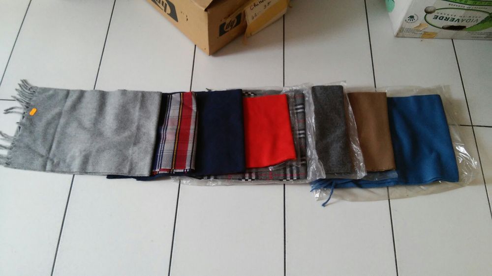 Cachecois lã e mistura