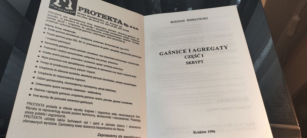 Gaśnice i agregaty część 1