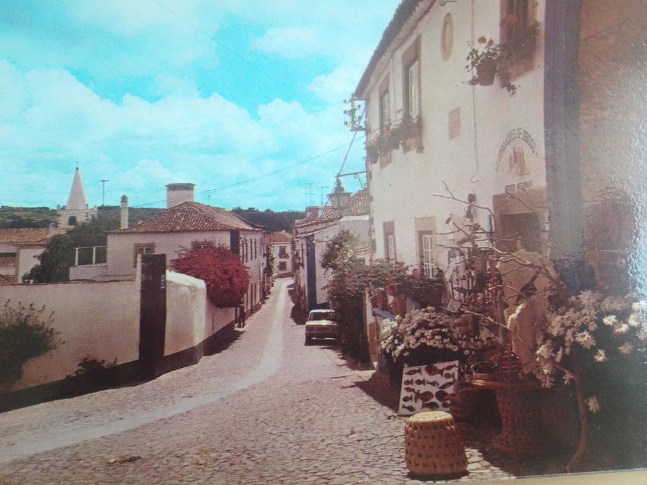 Óbidos - 5 postais Década 1970