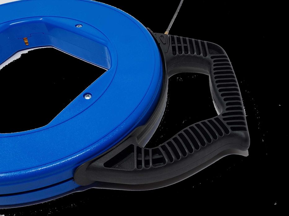 GUIA DE FIBRA DE VIDRO Ø3 mm 30 m COM CARCAÇA - nova- entrega imediata