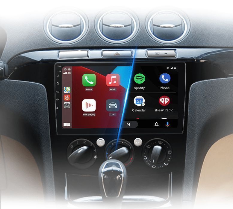 Radio Android 15 9” CarPlay Android Auto – Ford S-MAX 2007–2015 GPS Nawigacja Stacja Multimedialna WiFi Bluetooth DSP 4G LTE PL 8GB/256GB
