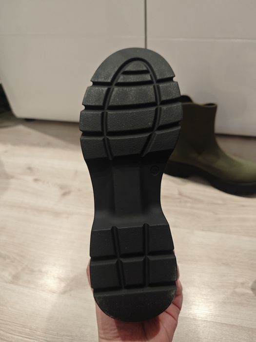 Botki za kostkę w stylu skarpety Even & Odd Wide Fit