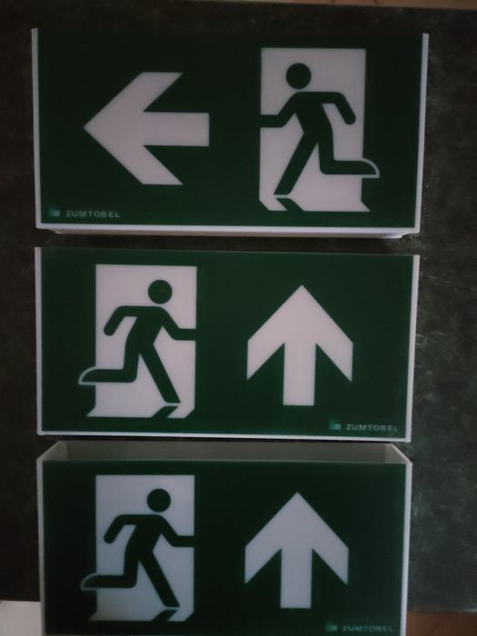 Oprawa ewakuacyjna zestaw 3 szt