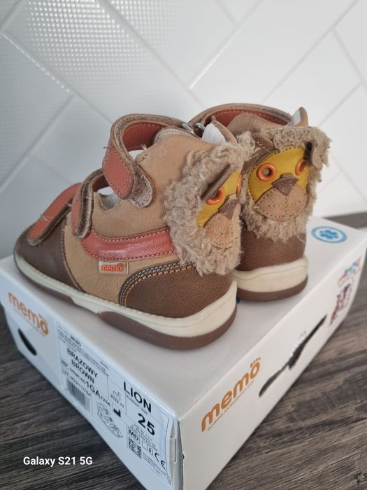 J. Nowe buty buciki sandały ortopedyczne memo r.25