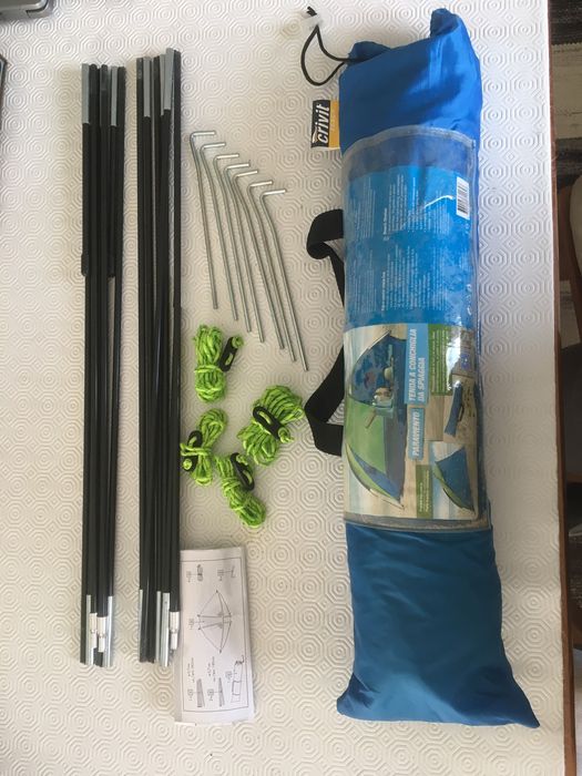 Pára-vento praia meia lua Crivit