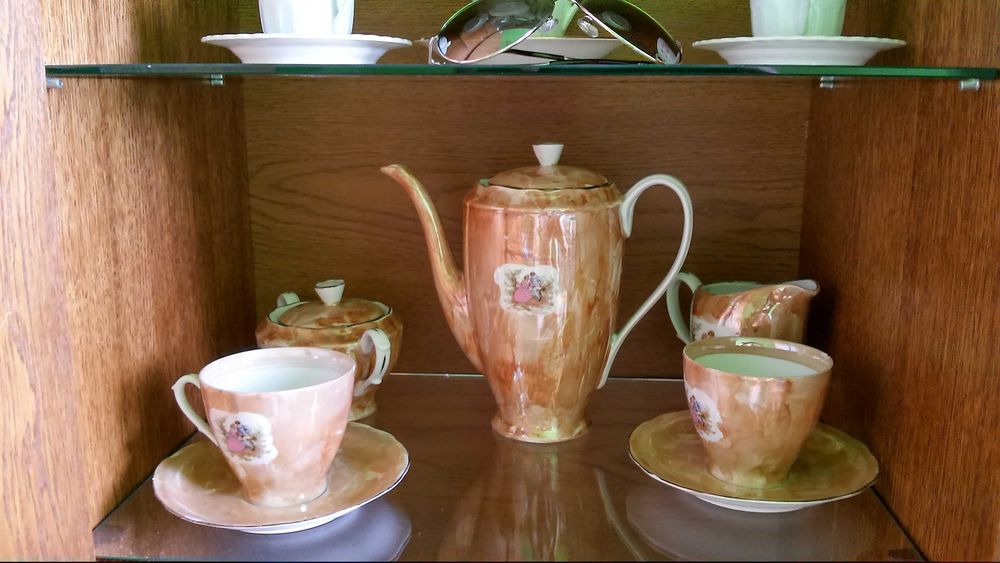 Porcelanowy serwis kawowy Ćmielów