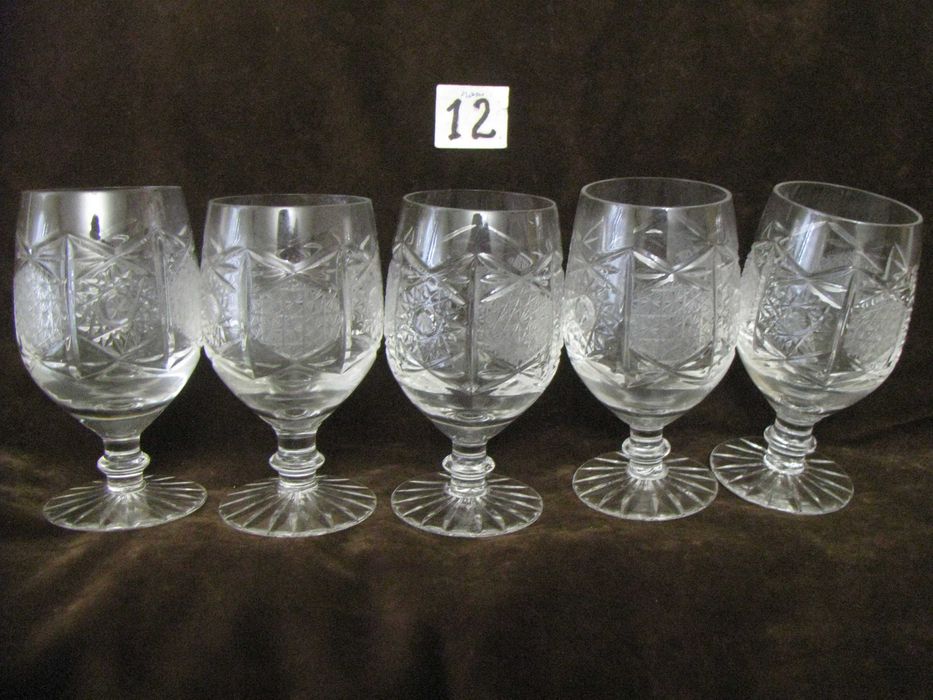 Подарочный набор  бокалов в коробке - Чехословакия - 70-е годы.