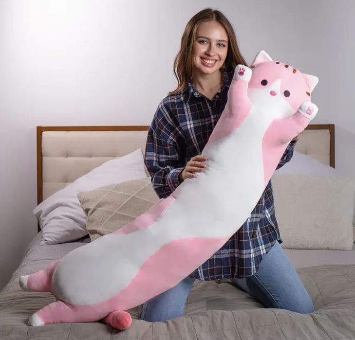 Іграшка Кіт Подушка Розпродаж 70,90,110,130,150см Оригінал Кіт Батон