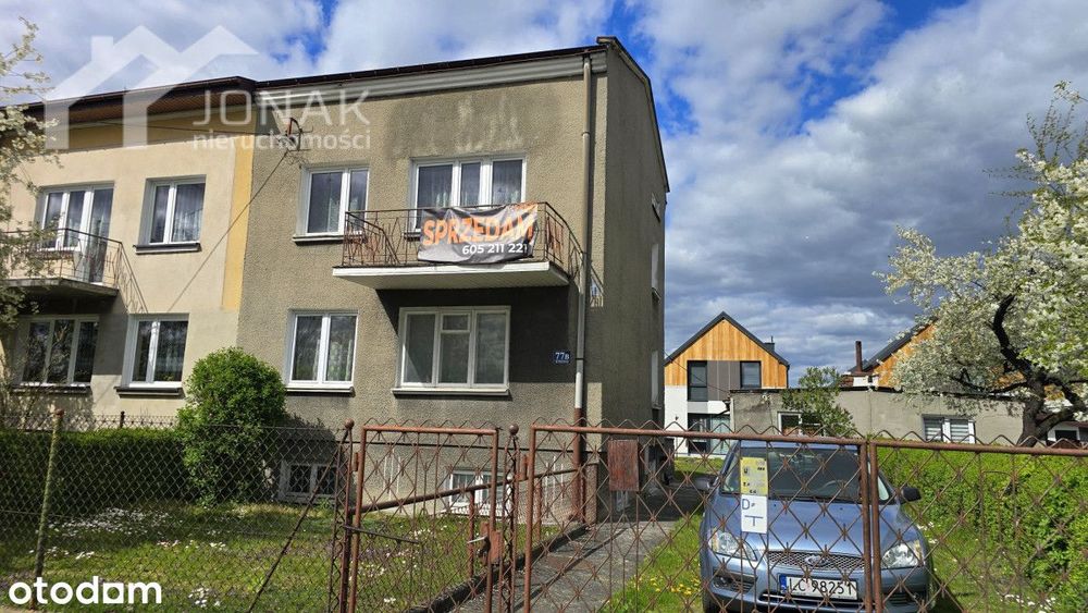 Dom w cenie mieszkania 90 m² + oficyna 40 m²