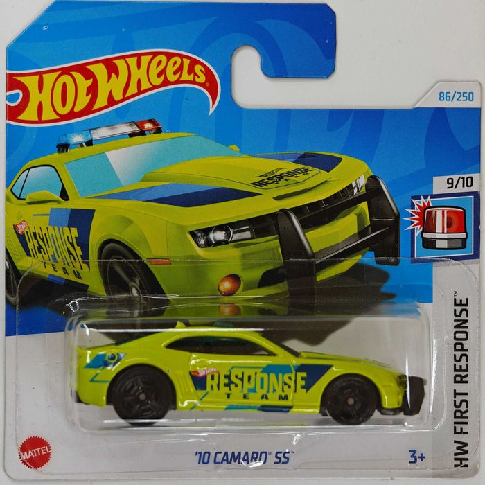 Hot Wheels First Response 2024 – 18 modeli Seria Camaro, RX-7, Nissan