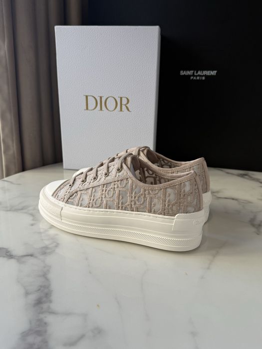 Trampki Dior Walkn Platform Beige