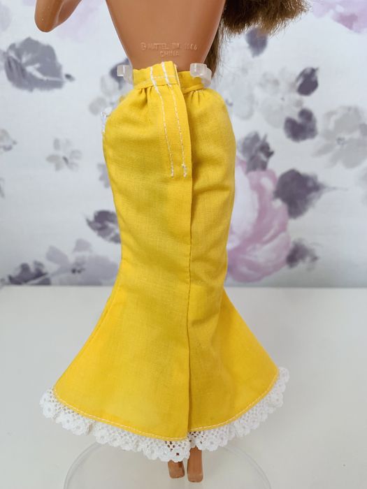 Spódnica lalka Barbie Picnic pretty fashions vintage 1994 mattel