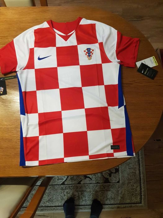 KOSZULKA NIKE CROATIA CHORWACJA BREATHE HOME STADIUM