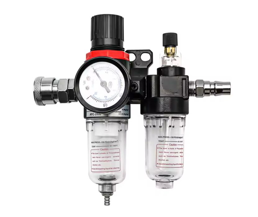 1/4 повітряний компресор масляний і водовіддільник повітряний фільтр