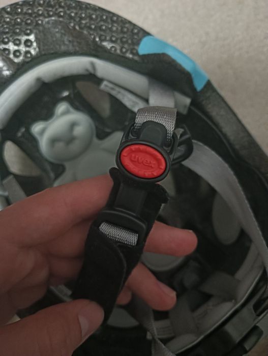 Nowy kask Uvex oyo (Skoda), kolor cloud blu