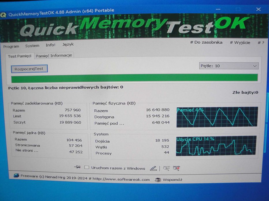 Pamiec ram DDR4 Patriot Viper 4x4 16gb 2400Mhz cl15