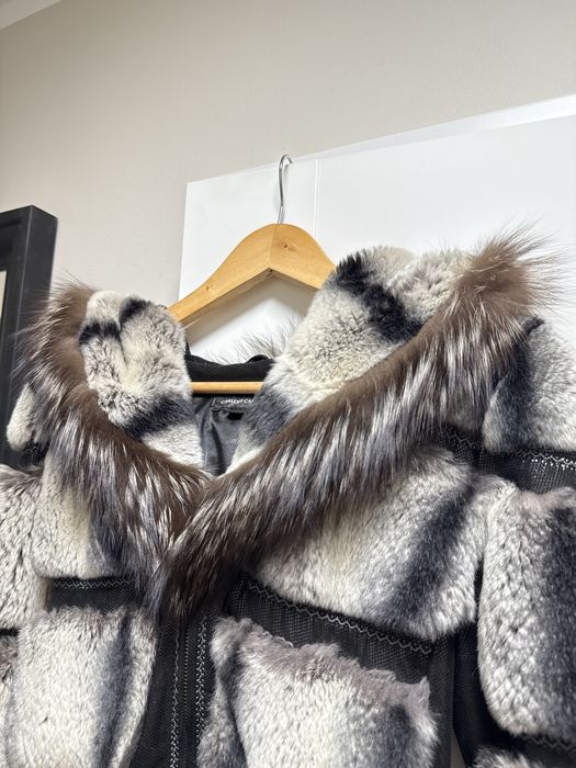 Futro z szynszyla - esencja luksusu! Piekne, miekkie… z paskiem