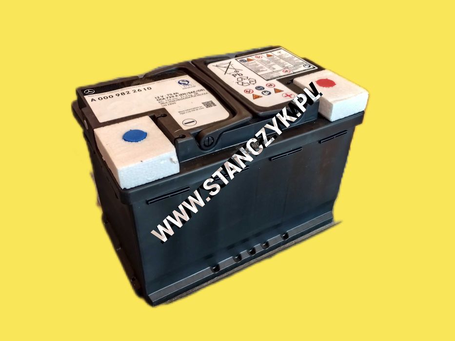 Akumulator OEM Mercedes AGM 70Ah 720A