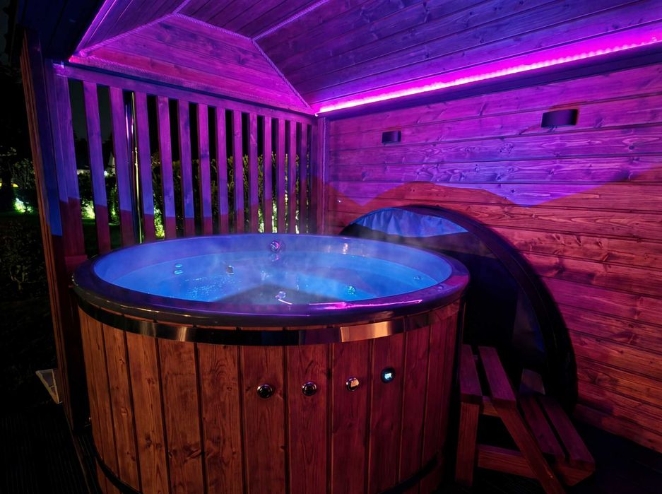 Nowoczesna Strefa SPA 2026 | Sauna + Balia z hydromasażem | BEZPOŚREDNI PRODUCENT