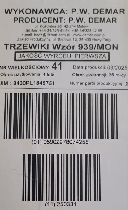 Sprzedam buty taktyczne nowe!