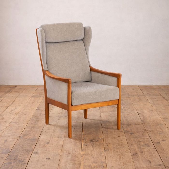 Fotel z wysokim oparciem, vintage Casala - Niemcy 1960s.
