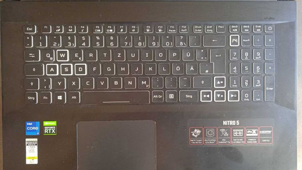 acer nitro 5 16GB RAM 1TB SSD RTX3060 6GB