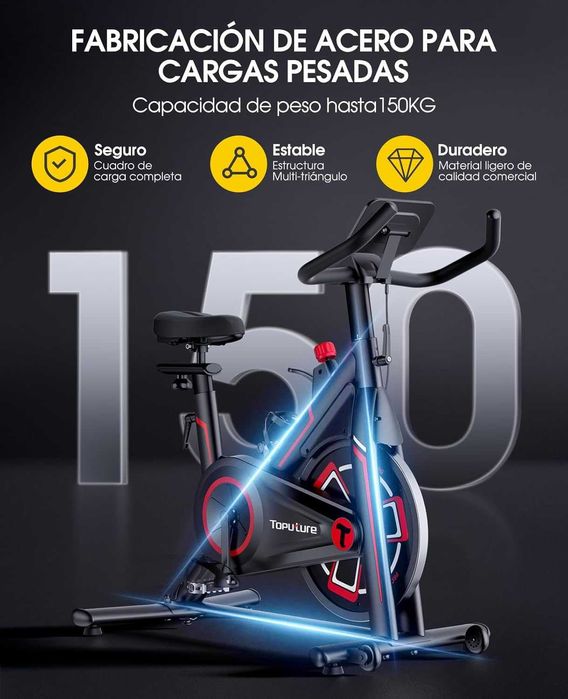 Bicicleta estática Topelure