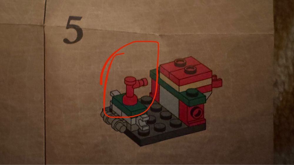 Lego 5904/1280 (brak jednego elementu)