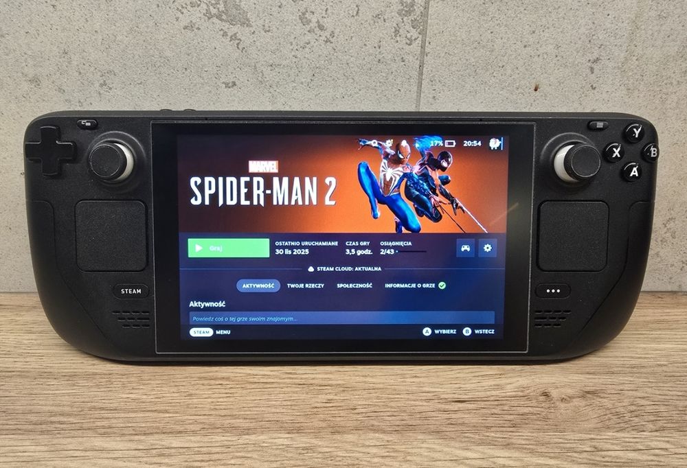 Valve Steam Deck 256 GB + stacja dokująca