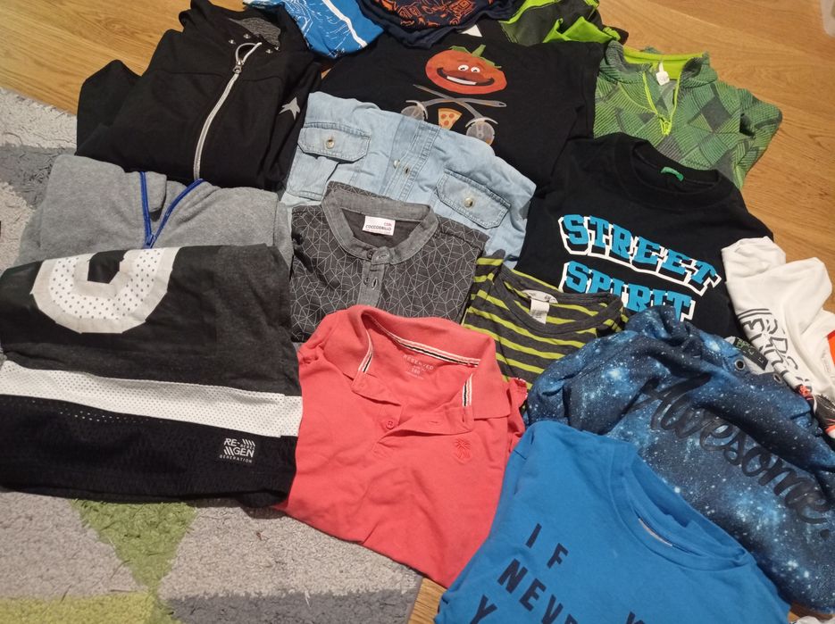 Ubrania chłopięce 146/152 cm.