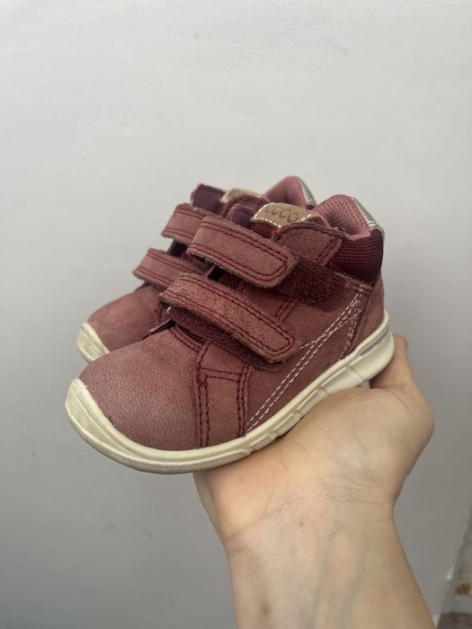 Чобітки ecco екко шкіряні ботинки демі весняні