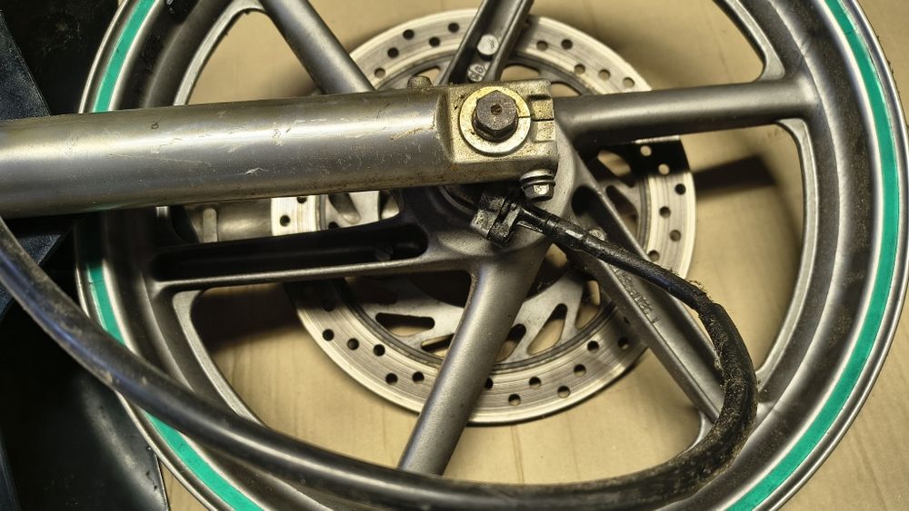 Диск, вилка, пера, вилка honda cb500