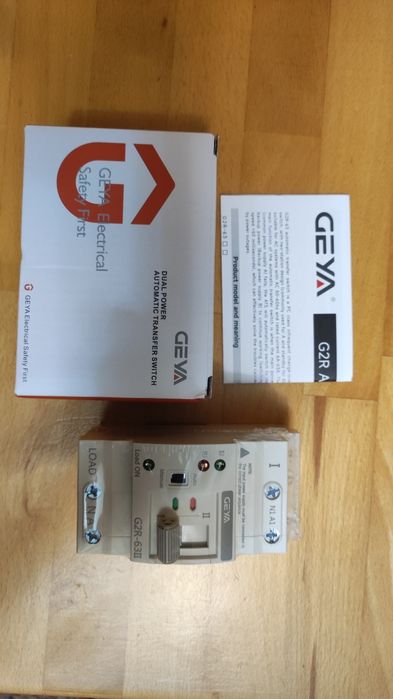 Автоматичний перемикач АВР Geya 40 А