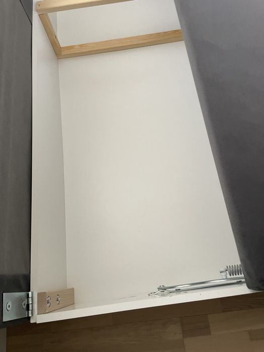 Sofa 3-os. IKEA BRISSUND, rozkładana, Hakebo ciemnoszary